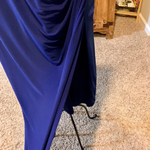 Ralph Lauren Deep Blueberry Jersey Dress - Picture 5 of 8